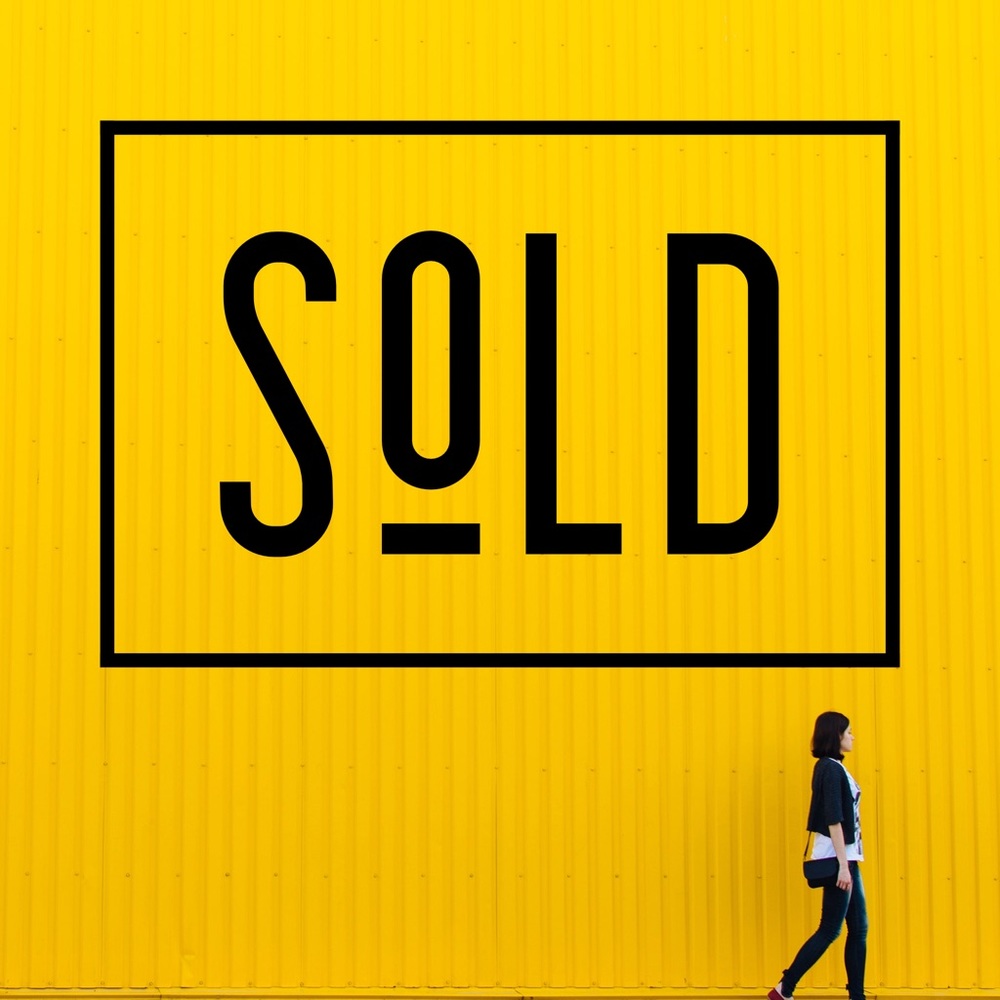 Everything beyond this point is SOLD 😊